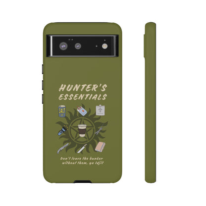 Hunter's Essentials Tough Phone Case - Supernatural Fan Design | Protective Phone Cover | iPhone, Galaxy & Pixel