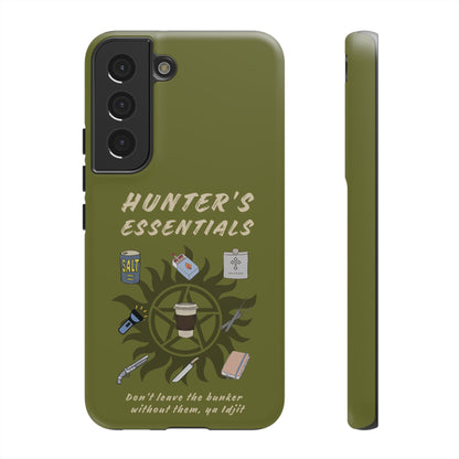 Hunter's Essentials Tough Phone Case - Supernatural Fan Design | Protective Phone Cover | iPhone, Galaxy & Pixel