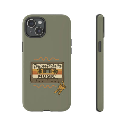Driver Picks the Music Protective Phone Case - Supernatural Fan Design | Tough Dual-Layer Cover | Glossy Finish