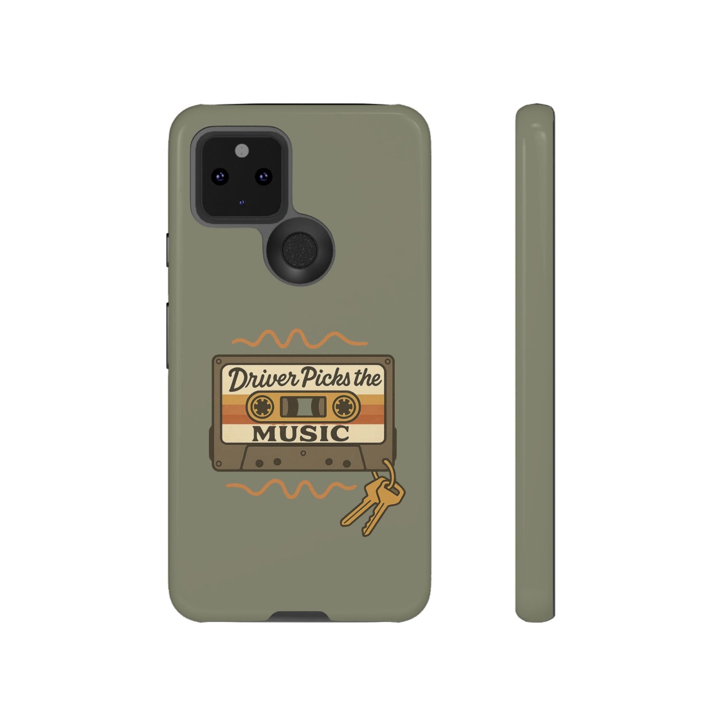 Driver Picks the Music Protective Phone Case - Supernatural Fan Design | Tough Dual-Layer Cover | Glossy Finish