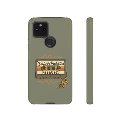 Driver Picks the Music Protective Phone Case - Supernatural Fan Design | Tough Dual-Layer Cover | Glossy Finish