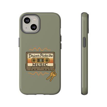 Driver Picks the Music Protective Phone Case - Supernatural Fan Design | Tough Dual-Layer Cover | Glossy Finish