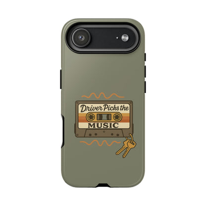 Driver Picks the Music Protective Phone Case - Supernatural Fan Design | Tough Dual-Layer Cover | Glossy Finish