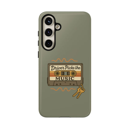 Driver Picks the Music Protective Phone Case - Supernatural Fan Design | Tough Dual-Layer Cover | Glossy Finish