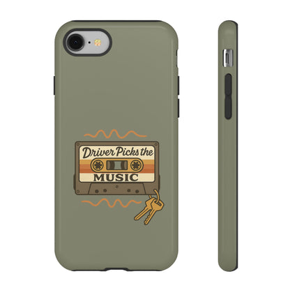 Driver Picks the Music Protective Phone Case - Supernatural Fan Design | Tough Dual-Layer Cover | Glossy Finish