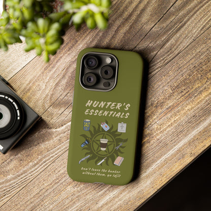 Hunter's Essentials Tough Phone Case - Supernatural Fan Design | Protective Phone Cover | iPhone, Galaxy & Pixel