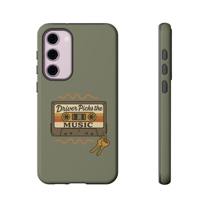 Driver Picks the Music Protective Phone Case - Supernatural Fan Design | Tough Dual-Layer Cover | Glossy Finish