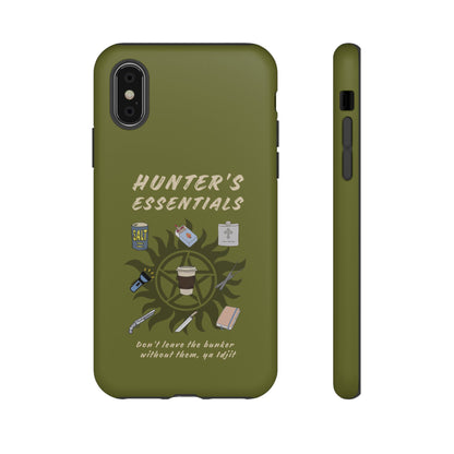 Hunter's Essentials Tough Phone Case - Supernatural Fan Design | Protective Phone Cover | iPhone, Galaxy & Pixel