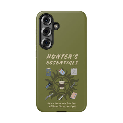 Hunter's Essentials Tough Phone Case - Supernatural Fan Design | Protective Phone Cover | iPhone, Galaxy & Pixel